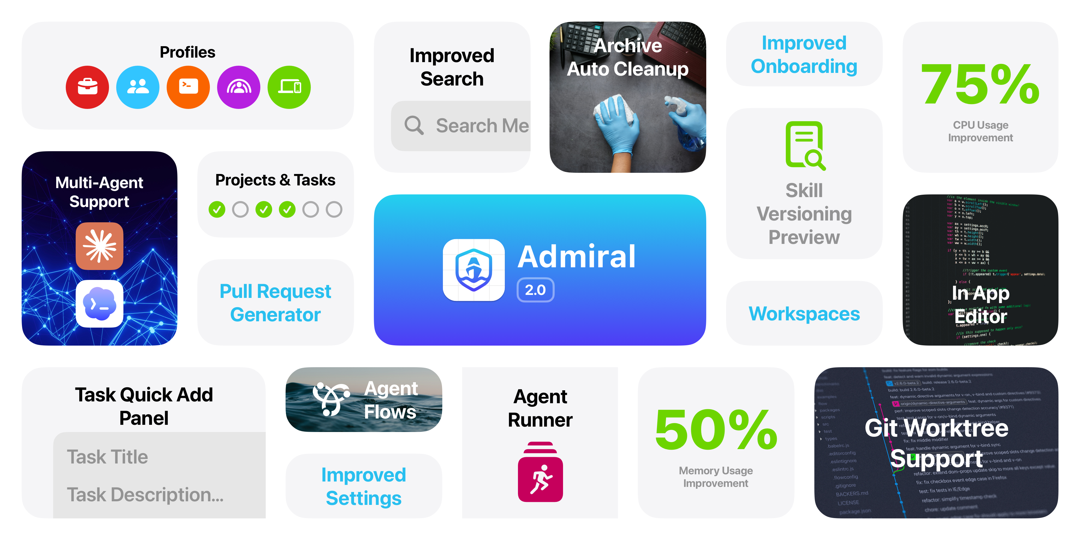 Admiral 2.0: One App, Every Branch, Every Agent
