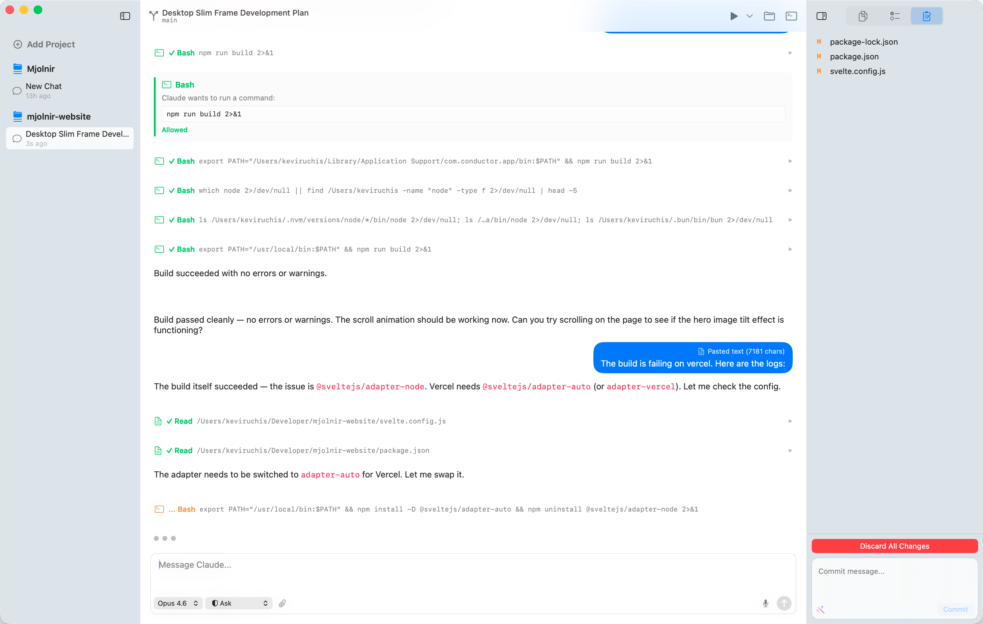 Admiral app screenshot